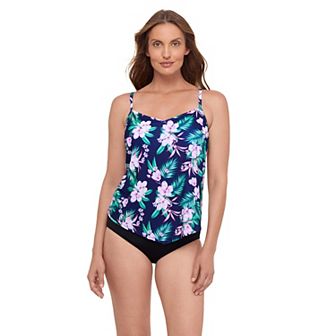 Women's Bal Harbour V-Neck Tankini Swim Top