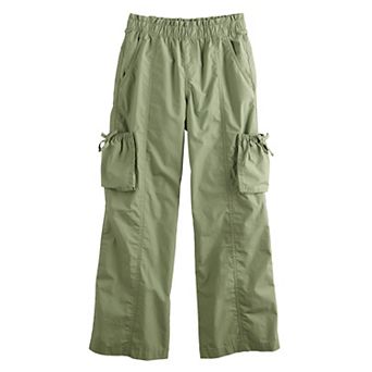 Girls 6-16 SO® Adaptive Pull-On Bow Pocket Wide Leg Pants