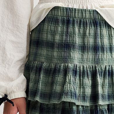 Girls 6-20 SO® Tiered Ruffle Skort in Regular & Plus Sizes