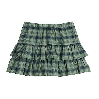 Girls 6-20 SO® Tiered Ruffle Skort in Regular & Plus Sizes
