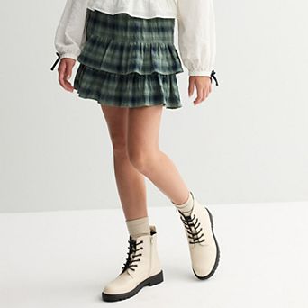 Girls 6-20 SO® Tiered Ruffle Skort in Regular & Plus Sizes