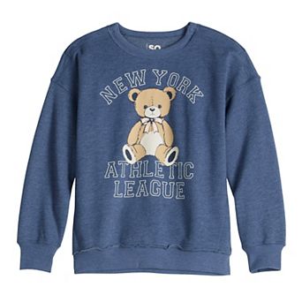 Girls 6-16 SO® Adaptive Oversized Sweatshirt
