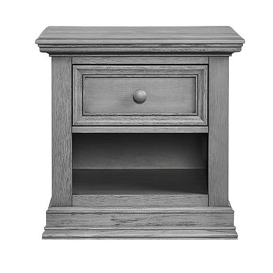 Oxford Baby Glenbrook Shelf and 1-Drawer Nightstand