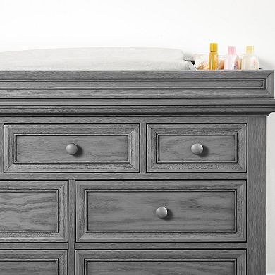 Oxford Baby Glenbrook Graphite Gray Changing topper