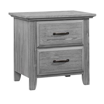 Oxford Baby Willowbrook Graphite Gray 2-Door Nightstand