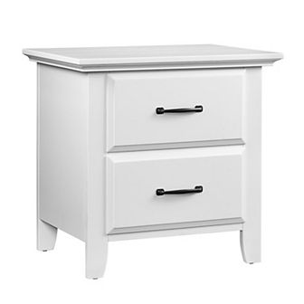 Oxford Baby Willowbrook Graphite Gray 2-Door Nightstand