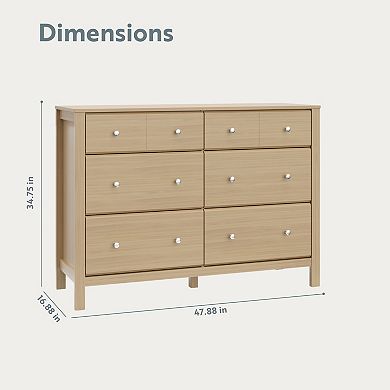 Storkcraft Horizon 6-Drawer Dresser