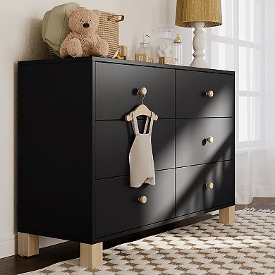 Storkcraft California 6-Drawer Dresser