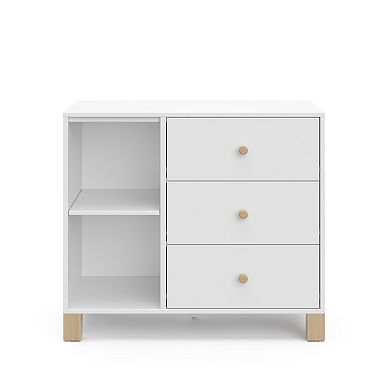 Storkcraft California 3 Drawer Combo Dresser