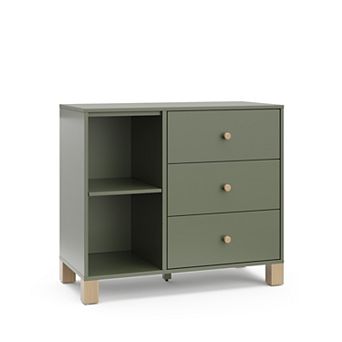 Storkcraft California 3 Drawer Combo Dresser