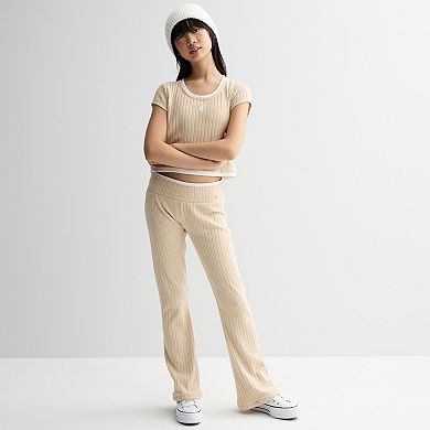 Girls 7-16 Limited Too Ribbed Lounge Top