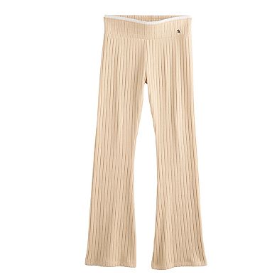 Girls 7-16 Limited Too Ribbed Flare Pants