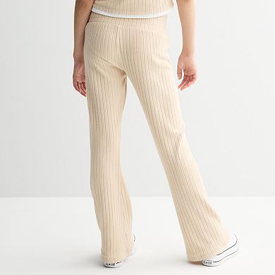 Girls 7-16 Limited Too Ribbed Flare Pants