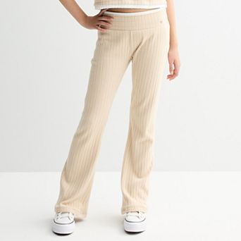 Girls 7-16 Limited Too Ribbed Flare Pants