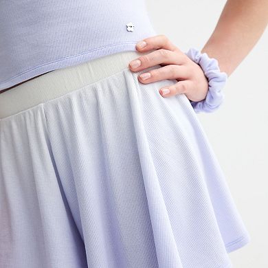 Girls 7-16 Limited Too Pleated 2-pc. Short Lounge Set