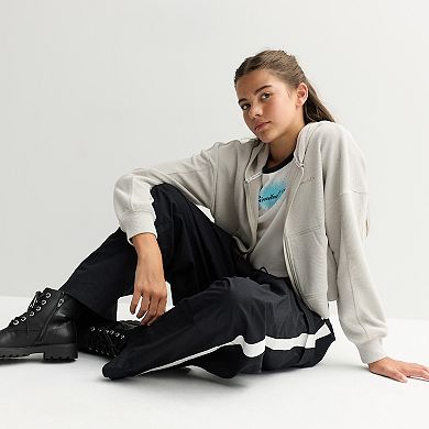 Girls 7-16 Limited Too Ribbed Full-Zip Hoodie