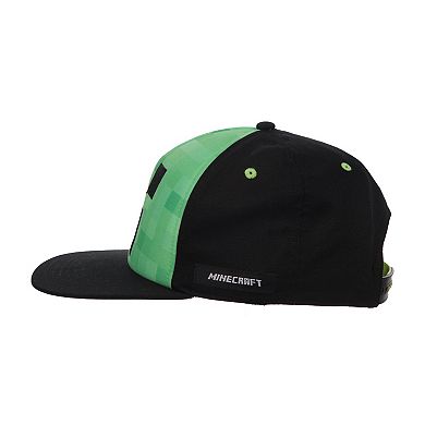 Minecraft Creeper Snapback Baseball Cap