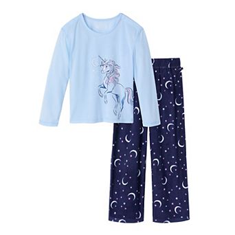 Girls 4-16 Cuddl Duds® Adaptive Pajama Top & Pajama Bottoms Set