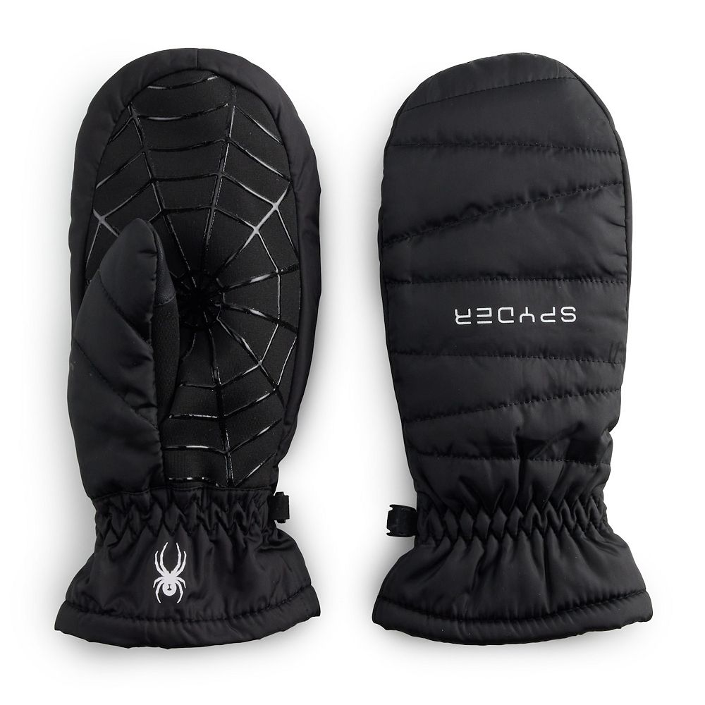 新品タグ付き保管品 SPYDER PUFFY MITTENS グラブ サイズ L Women's Spyder Quilted Snow Mitts