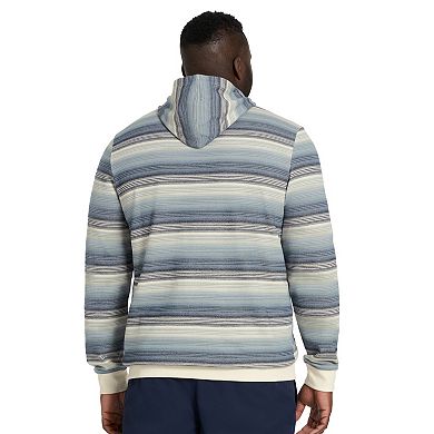 Big & Tall Hurley Stripe Terry Pullover Hoodie