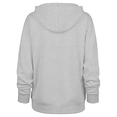 Women's '47 Gray Detroit Lions Clarity Naomi Pullover Hoodie