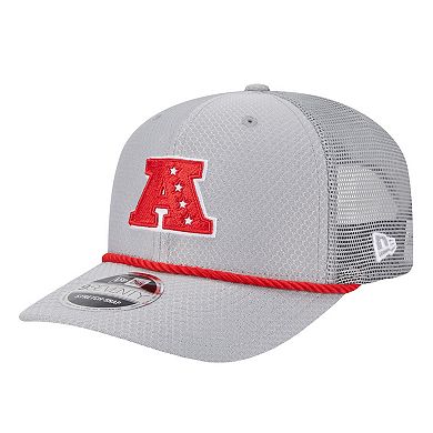 Men's New Era Gray Cincinnati Bengals 2025 Pro Bowl 9SEVENTY Stretch-Snap Hat