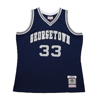 Men's Patrick Ewing Navy Georgetown Hoyas 1983/84 Jersey