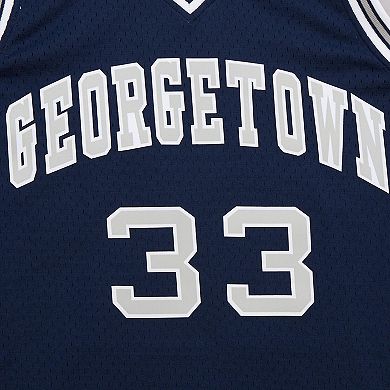 Men's Patrick Ewing Navy Georgetown Hoyas 1983/84 Jersey