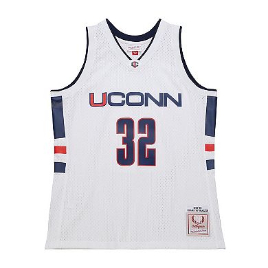 Men's Richard Hamilton White UConn Huskies 1998/99 Jersey