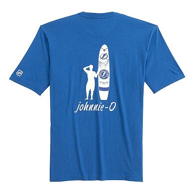 Men's johnnie-O Blue Tampa Bay Lightning Heathered Spencer T-Shirt