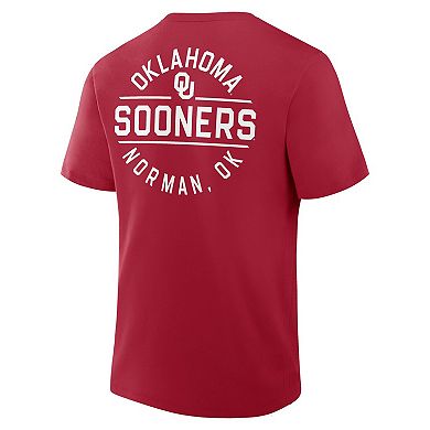 Men's Fanatics Crimson Oklahoma Sooners Fastbreak T-Shirt