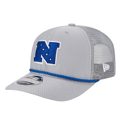 Men's New Era Gray Minnesota Vikings 2025 Pro Bowl 9SEVENTY Stretch-Snap Hat