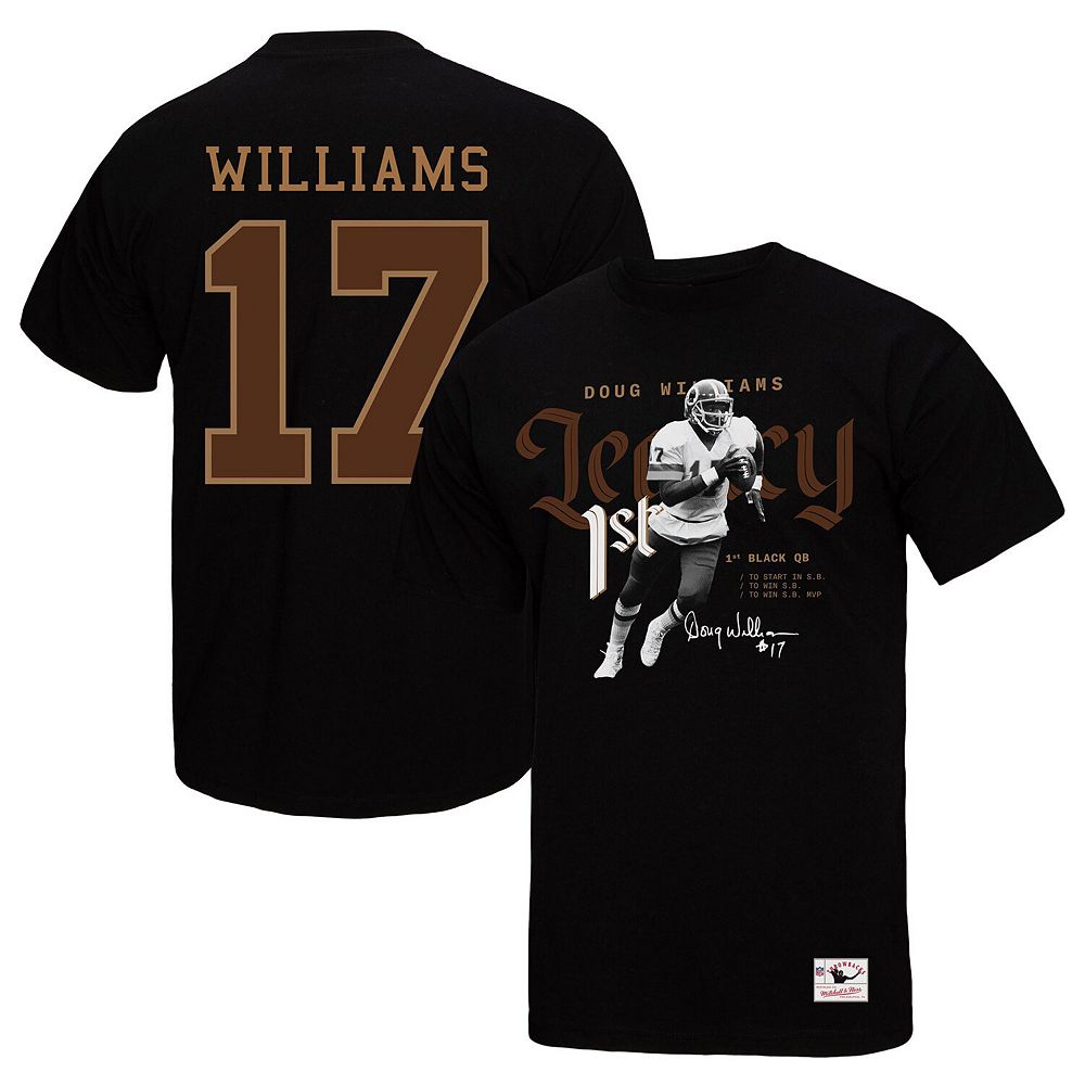 Men's Mitchell & Ness Doug Williams Black Washington Commanders Legacy ...