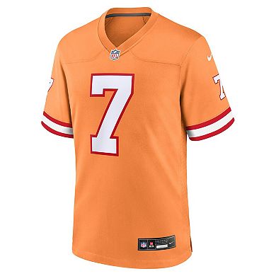 Men's Nike Bucky Irving Orange Tampa Bay Buccaneers Alternate Game Jersey