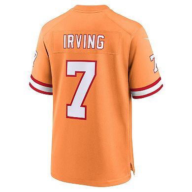 Men's Nike Bucky Irving Orange Tampa Bay Buccaneers Alternate Game Jersey