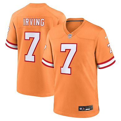 Men's Nike Bucky Irving Orange Tampa Bay Buccaneers Alternate Game Jersey