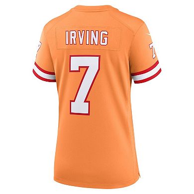 Women's Nike Bucky Irving Orange Tampa Bay Buccaneers Alternate Game Jersey