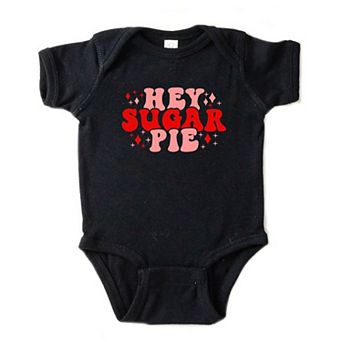 Hey Sugar Pie Stars Baby Bodysuit
