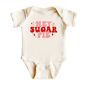 Hey Sugar Pie Stars Baby Bodysuit