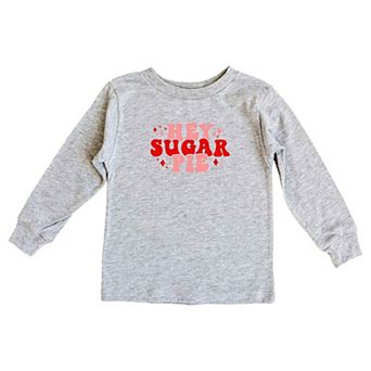 Hey Sugar Pie Stars Youth Long Sleeve Graphic Tee