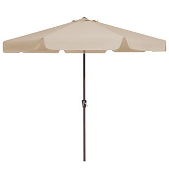 9ft Market Patio Umbrella with Sagging Edge,Crank & Tilt
