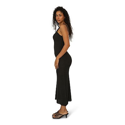 Belle & Bloom Women's Sweet Nothings Midi Knitted Dress - Black