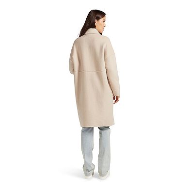 Publisher Double-Breasted Wool Blend Coat