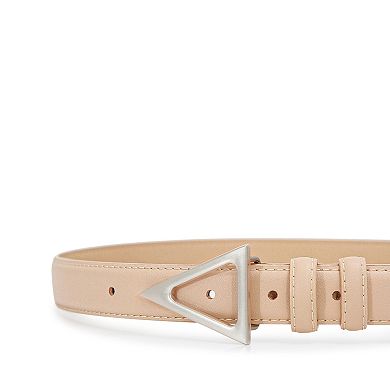 Bermuda Triangle Leather Belt
