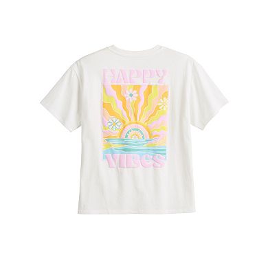Girls 7-16 eyeshadow Oversized Graphic Tee