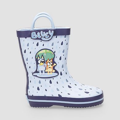 Bluey Toddler Boys Handles Rainboots