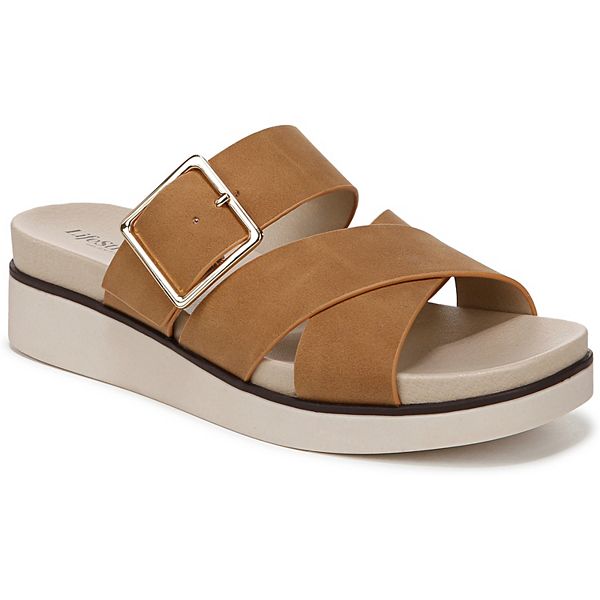 LifeStride Women's Getaway Slide Sandal - Medium & Wide Width
