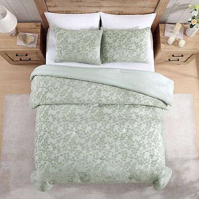 Stone Cottage Middlebrook Vine Green King Comforter & Sham Set