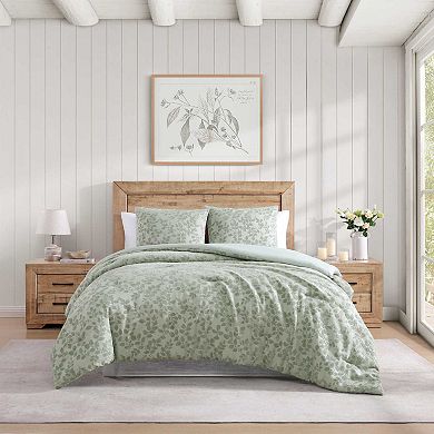 Stone Cottage Middlebrook Vine Green King Comforter & Sham Set