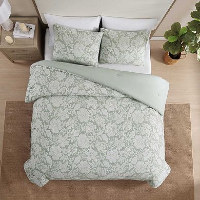 Stone Cottage Redding Floral Comforter & Sham Set